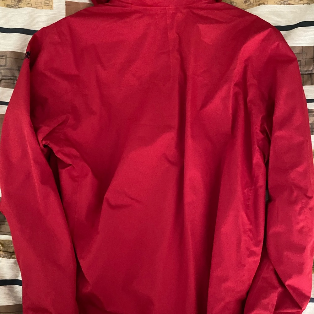 Large Adidas Windbreaker Soft Shell Jacket Worn O… - image 4